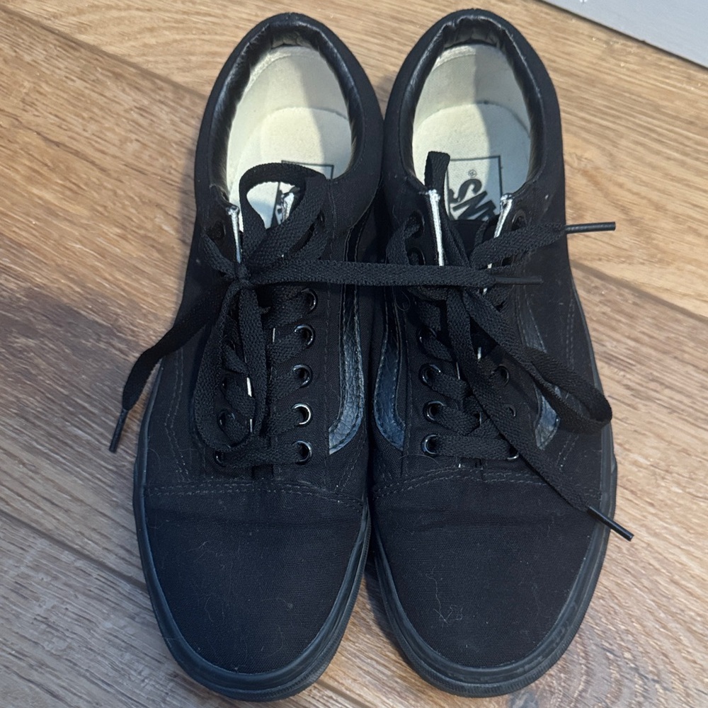 Vans Black Low-Top Sneakers